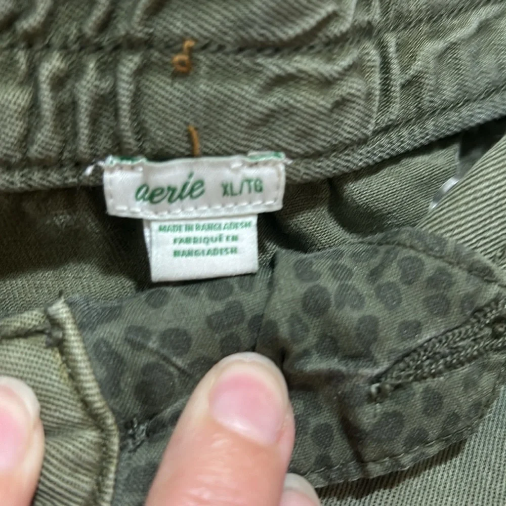 Aerie Green Shorts - Picture 3 of 6